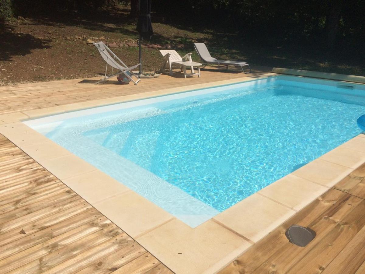 Maison Chaleureuse Avec Piscine Padirac Exteriér fotografie